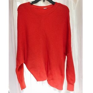 Free People Asymmetrical Sweater